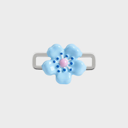 Poubel Blue Flower Charm