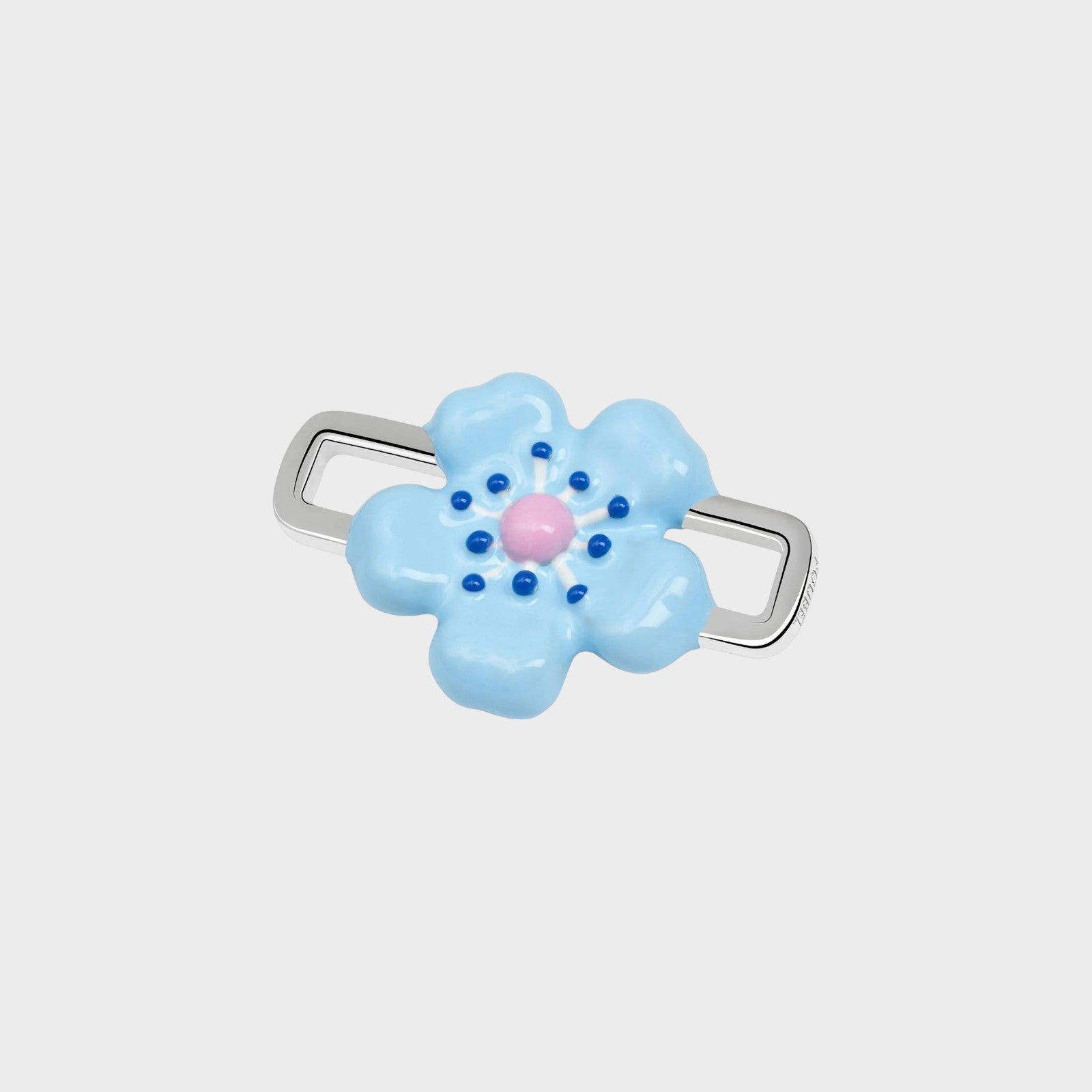 Poubel Blue Flower Charm