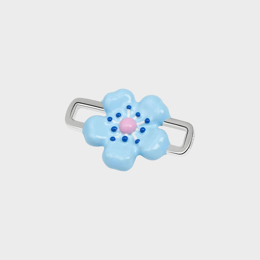 Poubel Blue Flower Charm
