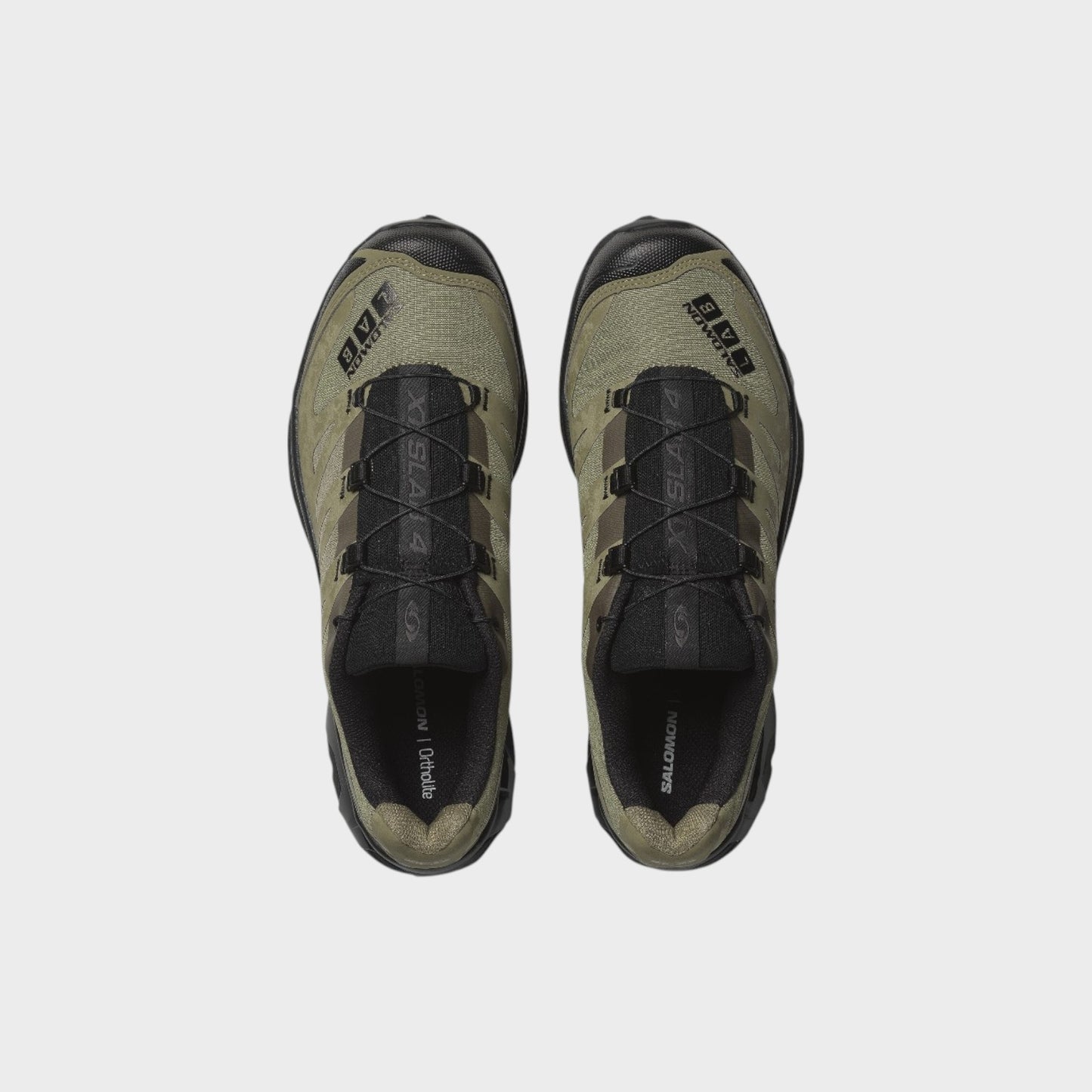 Salomon Sneakers, Black, Xt 4 Og Protective Sneakers In Aloe Black & Silver Cloud
