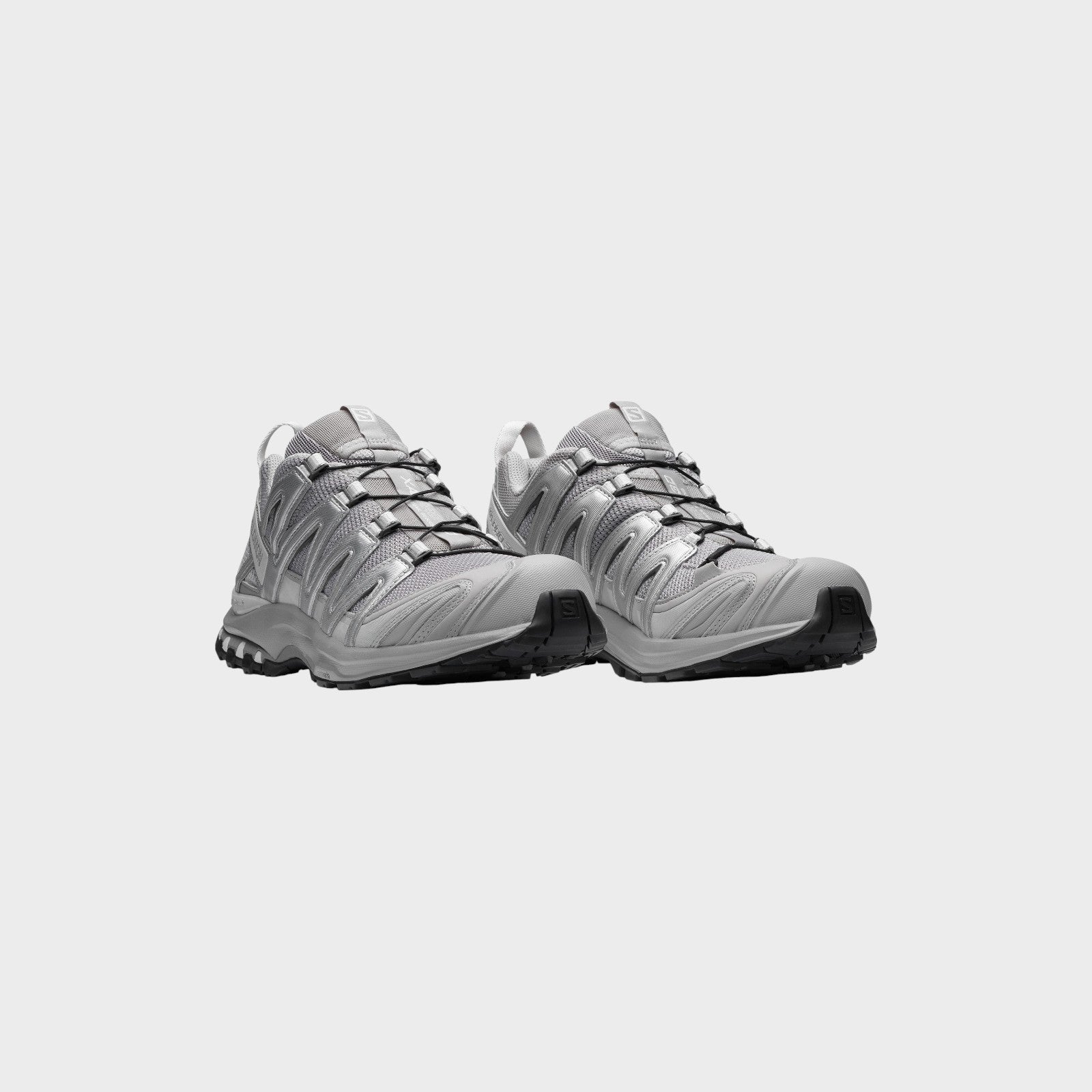Salomon Sneakers, Silver, Xa Pro 3D Lunar Rock Sneakers In Alloy Silver w/ Drawstring Lace