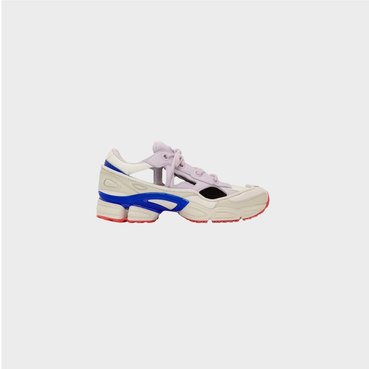 Raf Simons x Adidas Sneakers, Multi, RS Replicant Ozweego in White and Brown