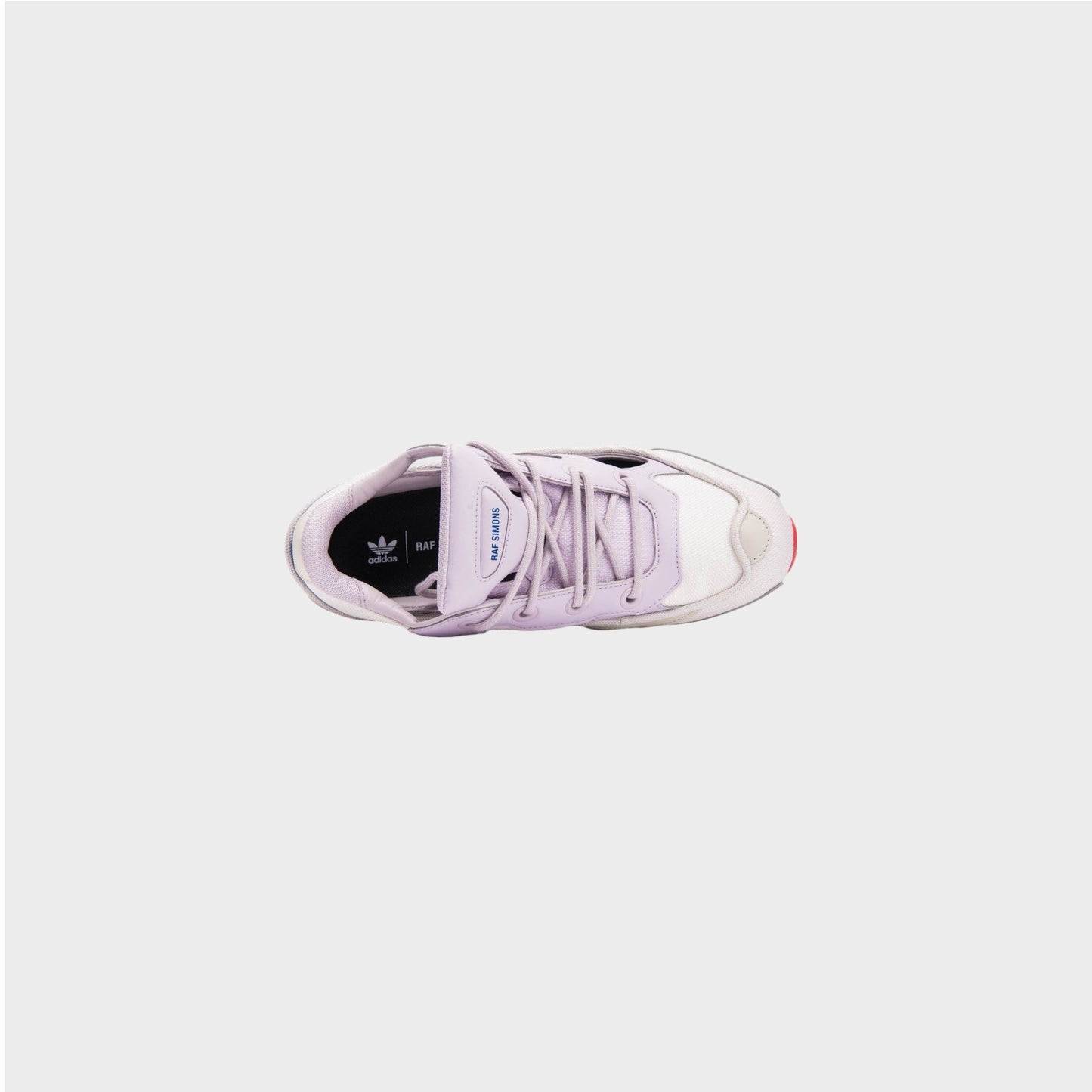 Raf Simons x Adidas Sneakers, Multi, RS Replicant Ozweego in White and Brown