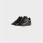 Raf Simons Sneakers, Black, Runner Antei Low Top Velcro Front Sneakers