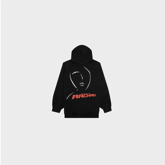 Raf Simons Sweatshirt, Black, Cotton Jersey Oversized Hoodie w/ 