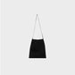 Raf Simons Bag, Black, Tote Bag w/ Faded White Print