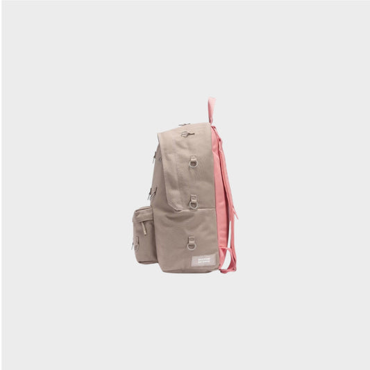 Raf Simons Backpack, Multi, Raf Simons x Eastpak RS Padded Loop Backpack in Grey and Pink