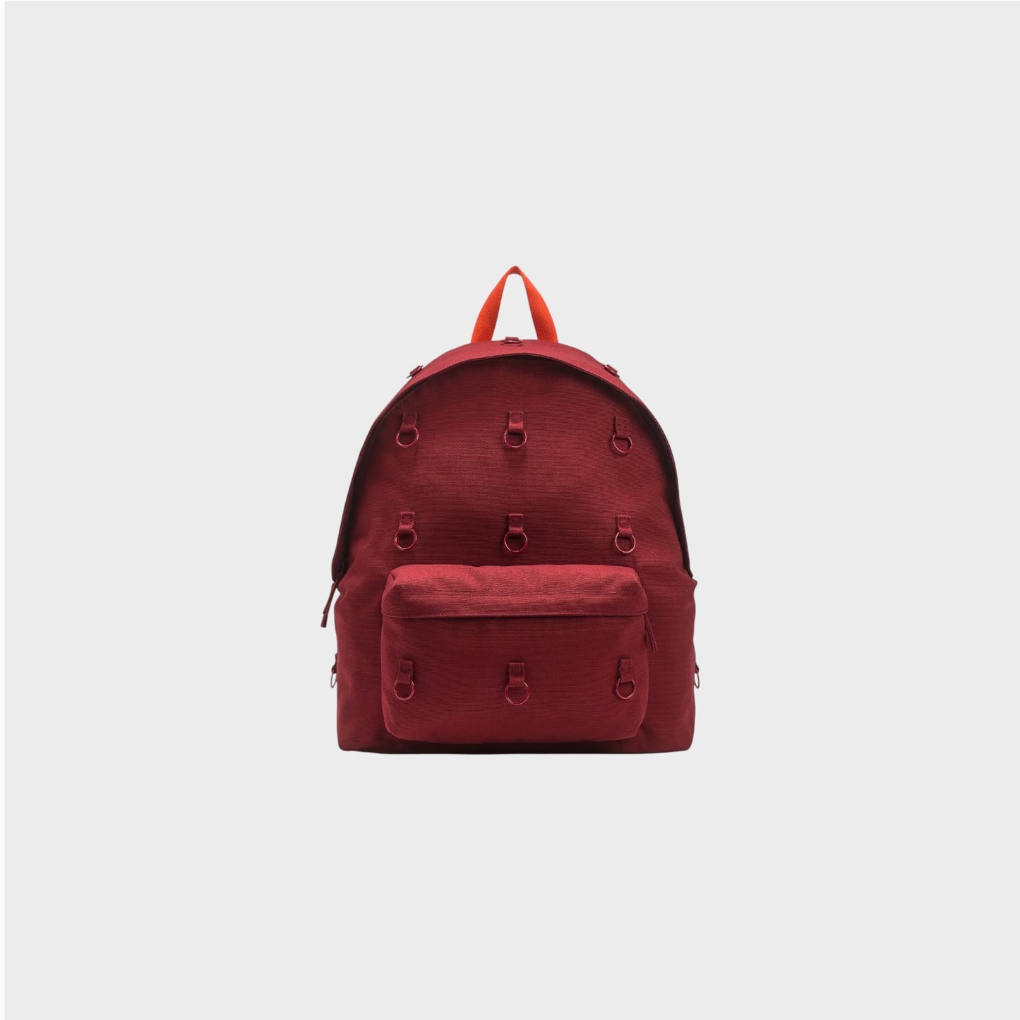 Raf Simons Backpack, Multi, Raf Simons x Eastpak RS Padded Loop Backpack in Burgundy and Orange