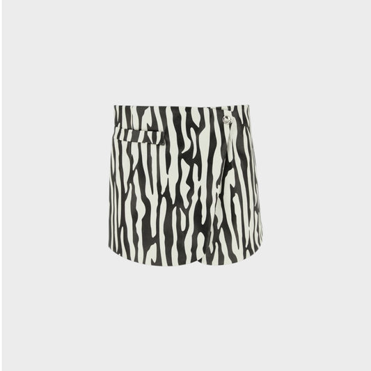 Coperni Faux Leather Mini Skirt