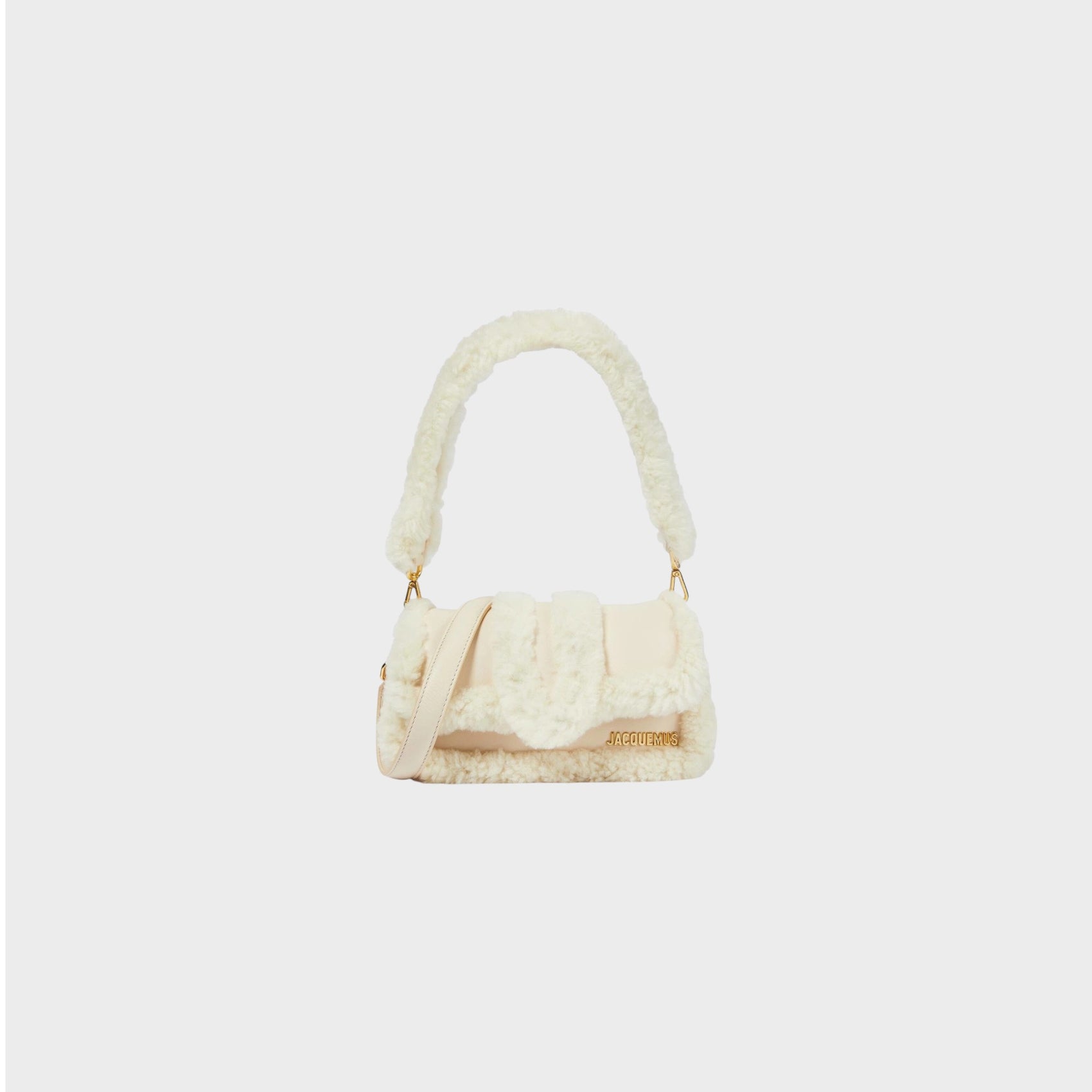 Jacquemus Le Petit Bambimou Shearling Bag