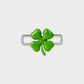 Poubel Four Leaf Clover Charm