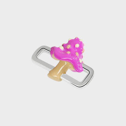 Poubel Pink Mushroom Charm