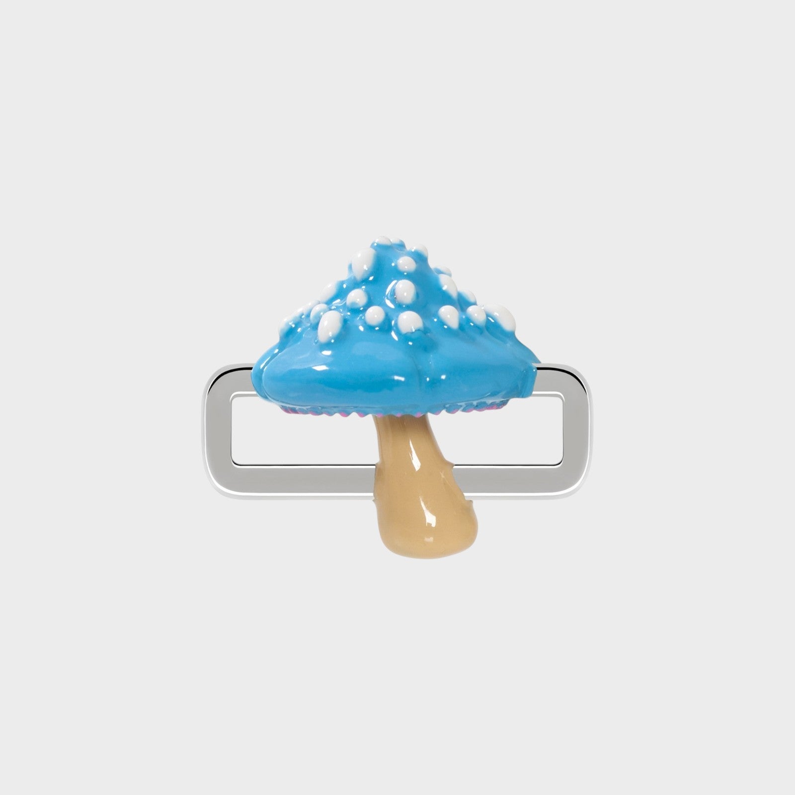 Poubel Blue Mushroom Charm