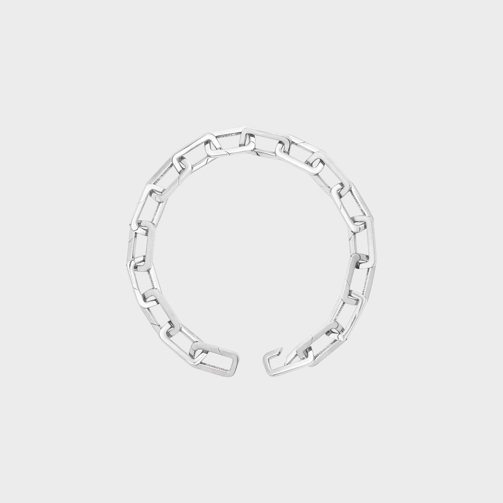 Poubel Bracelet, Silver,  Sterling Silver Bracelet w/ 18 Links