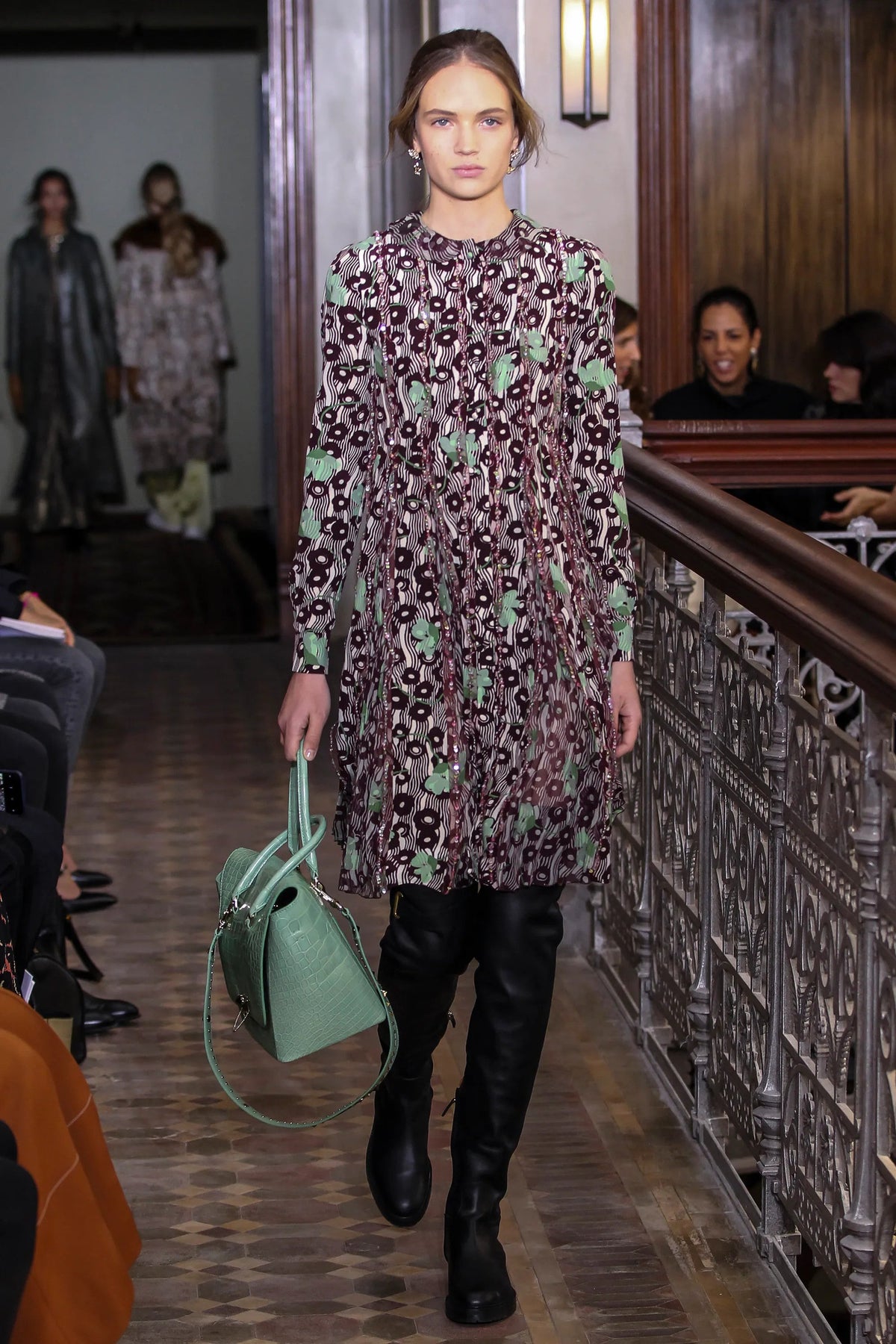 Valentino Flower Print Dress