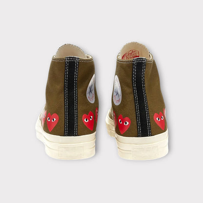 Comme des Garcons Play x Converse Hi Top Sneaker