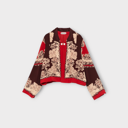Bode Storybook Silk Jacket