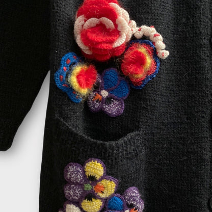 Loewe Bouquet Wool Cardigan