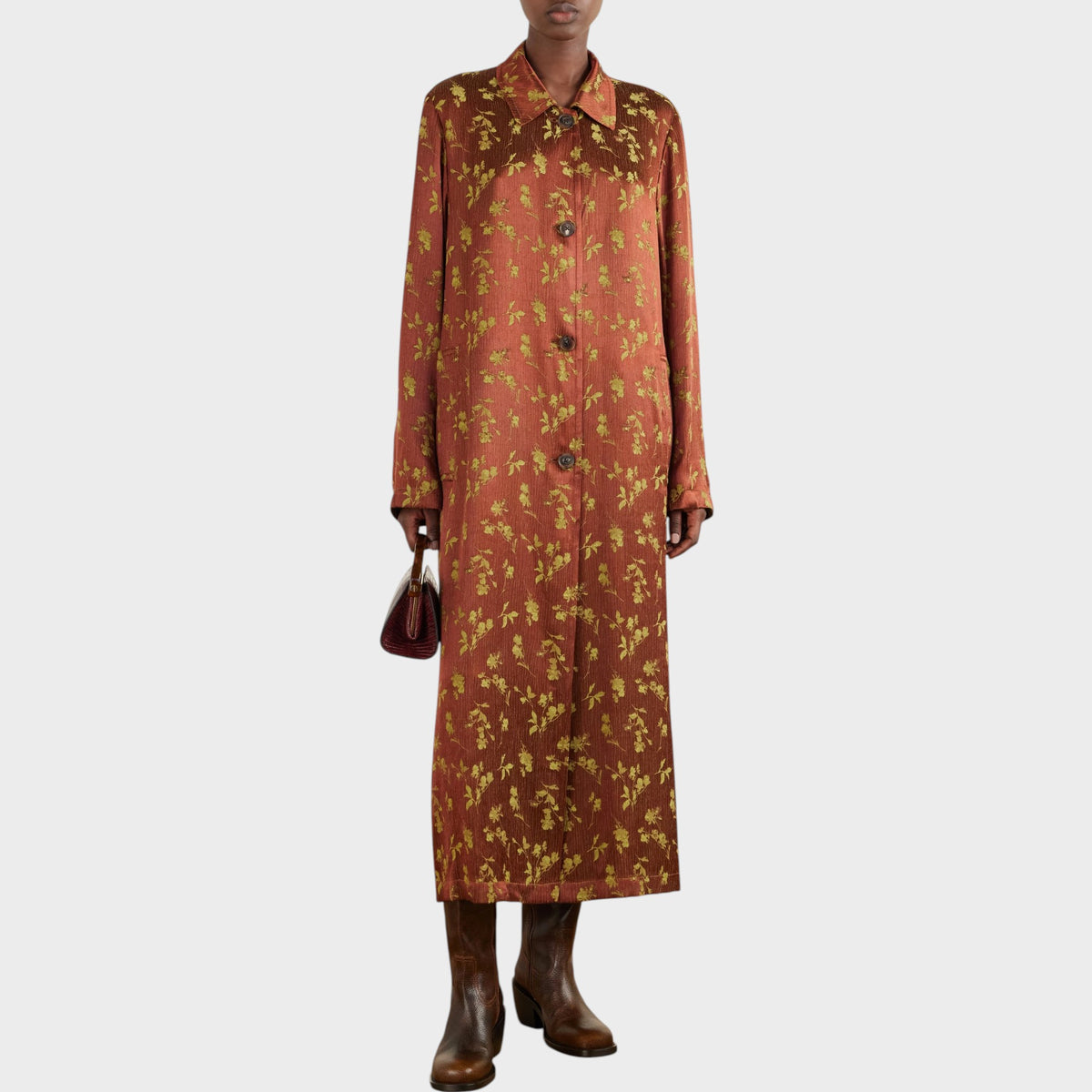 Dries Van Noten Raltonel Floral Coat
