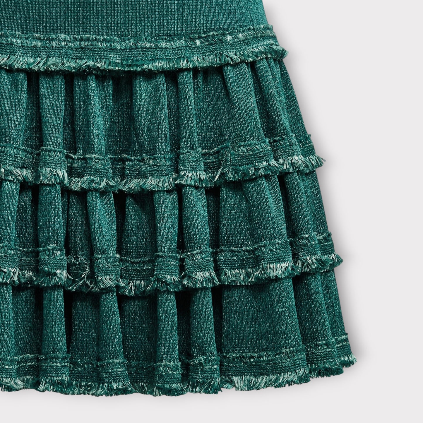 Alaïa Raffia Mini Skirt