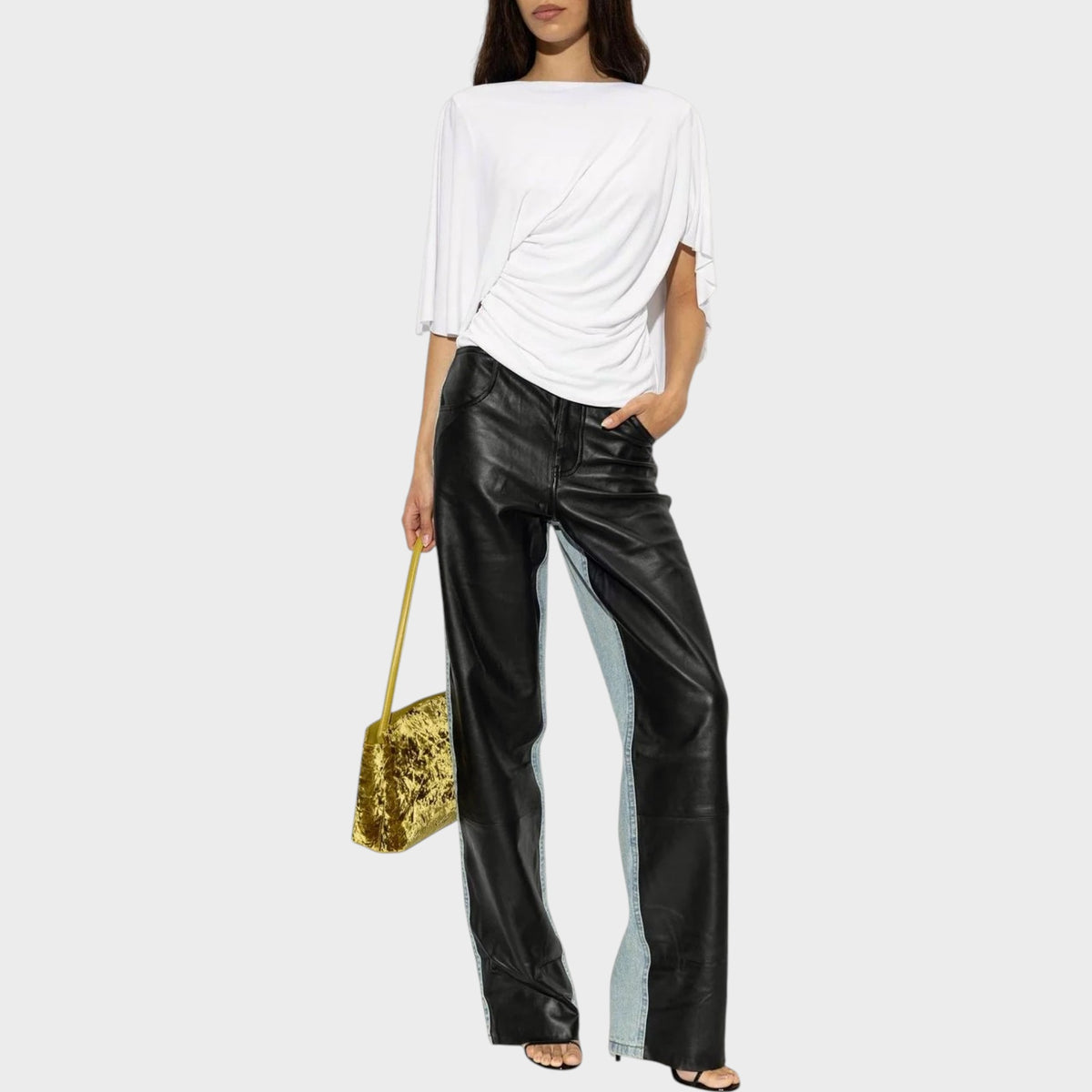 Christopher Esber Jersey Draped T-Shirt