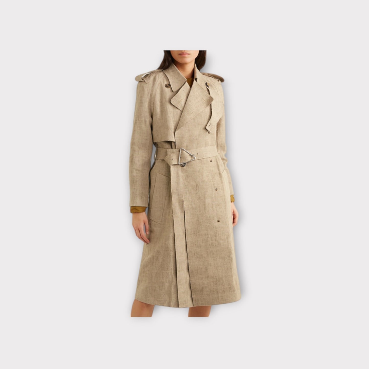 Bottega Veneta Classic Cong Trench Coat