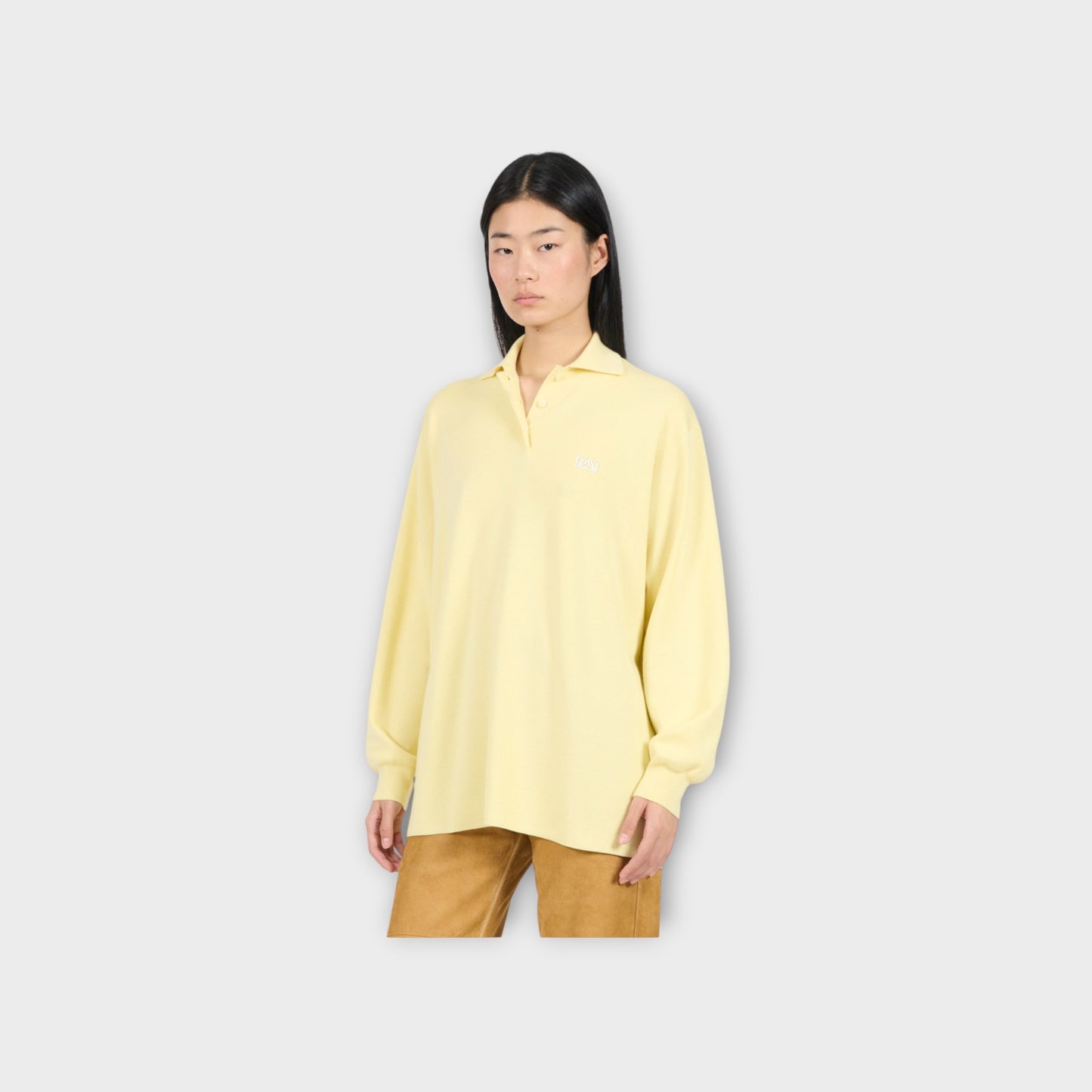 Loewe Cashmere & Silk Polo Sweater
