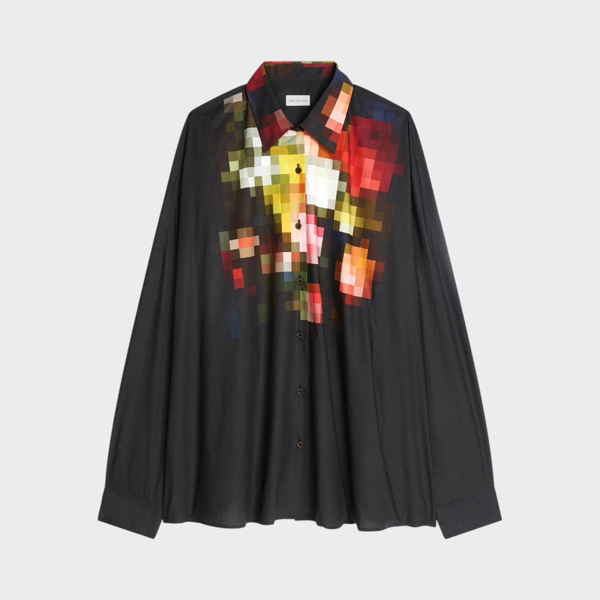 Dries Van Noten Casia Cotton Oversized Shirt