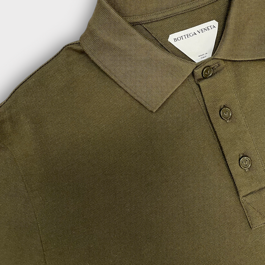 Bottega Veneta Cotton Piquet Polo