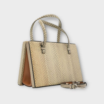 Loewe Python and Lamb Skin Postal Bag