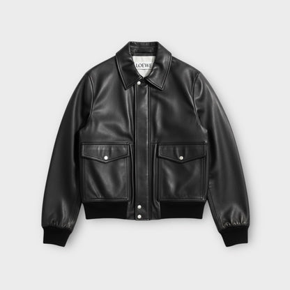 Loewe Aviator Leather Jacket