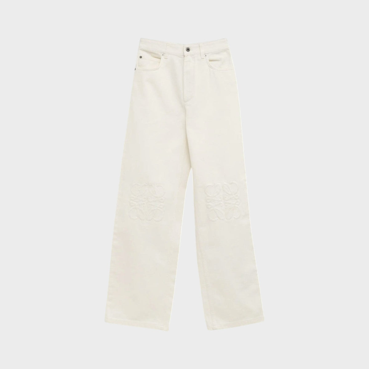 Loewe Cotton Anagram Baggy Jeans