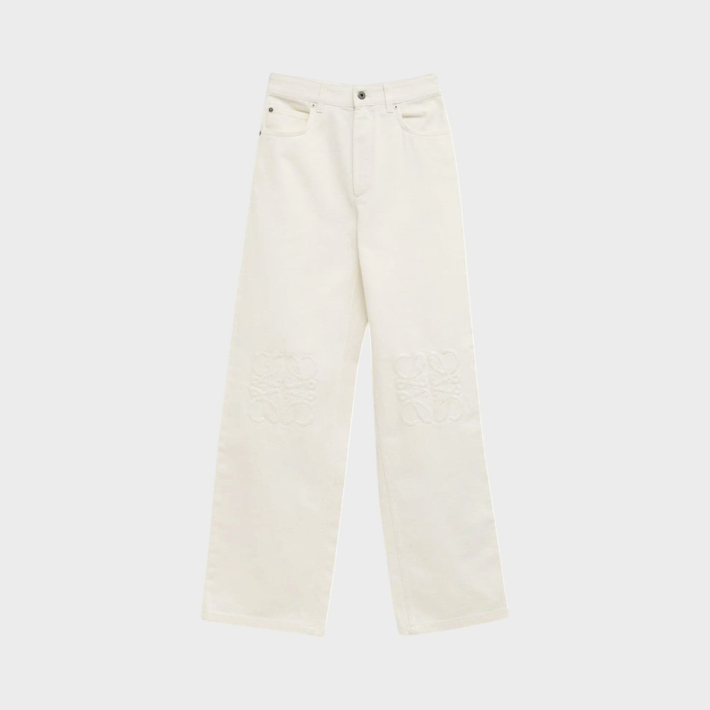 Loewe Cotton Anagram Baggy Jeans