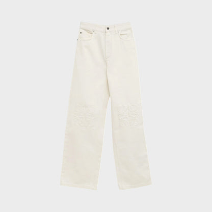 Loewe Cotton Anagram Baggy Jeans