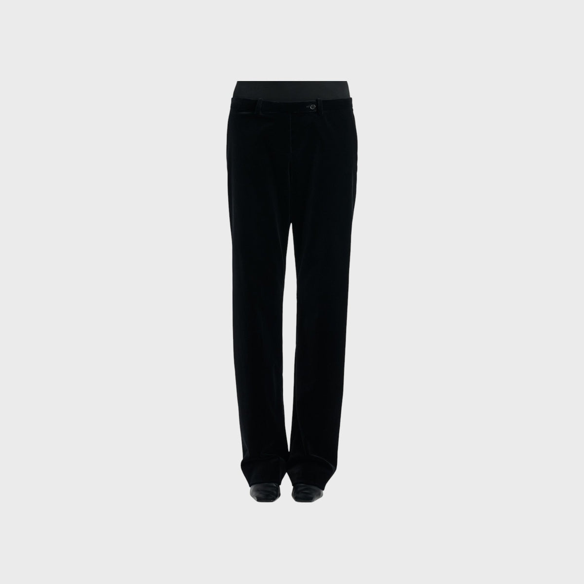 Khaite Hunter Velvet Trousers