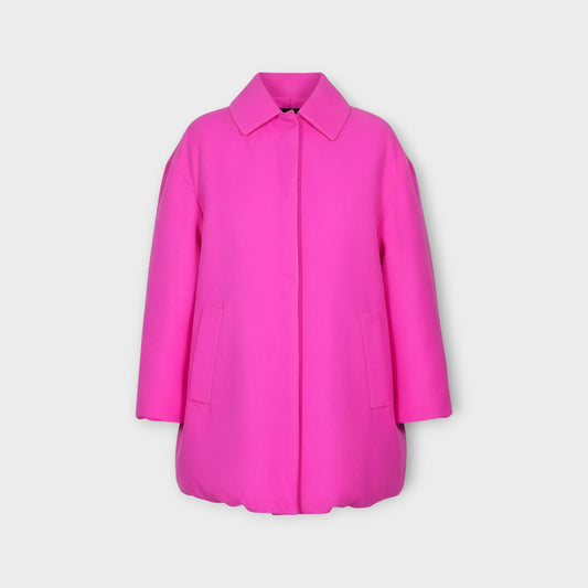 Valentino Wool & Silk Couture Piumino Puffer Coat