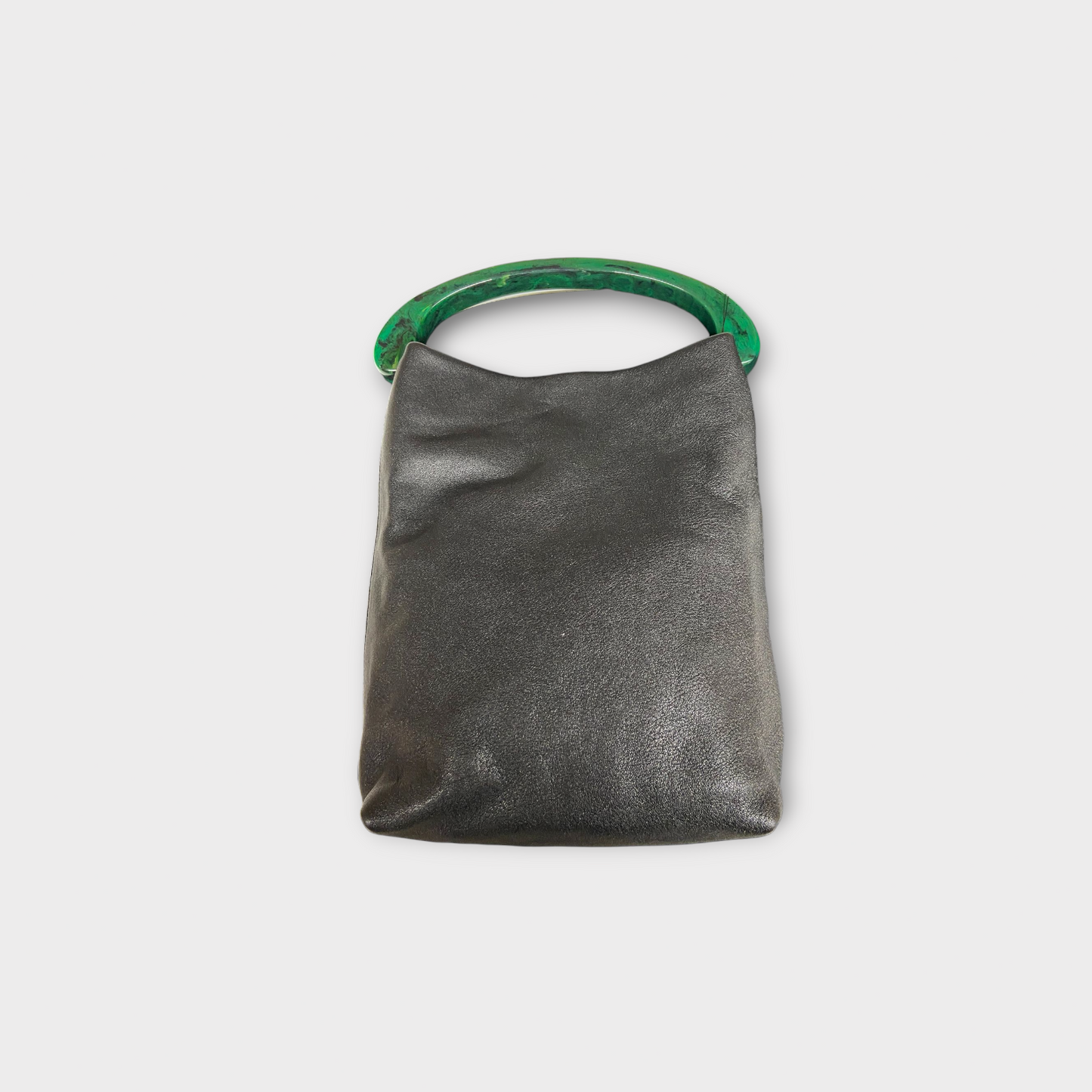 Dries Van Noten Crisp Lamb Leather Shoulder Bag