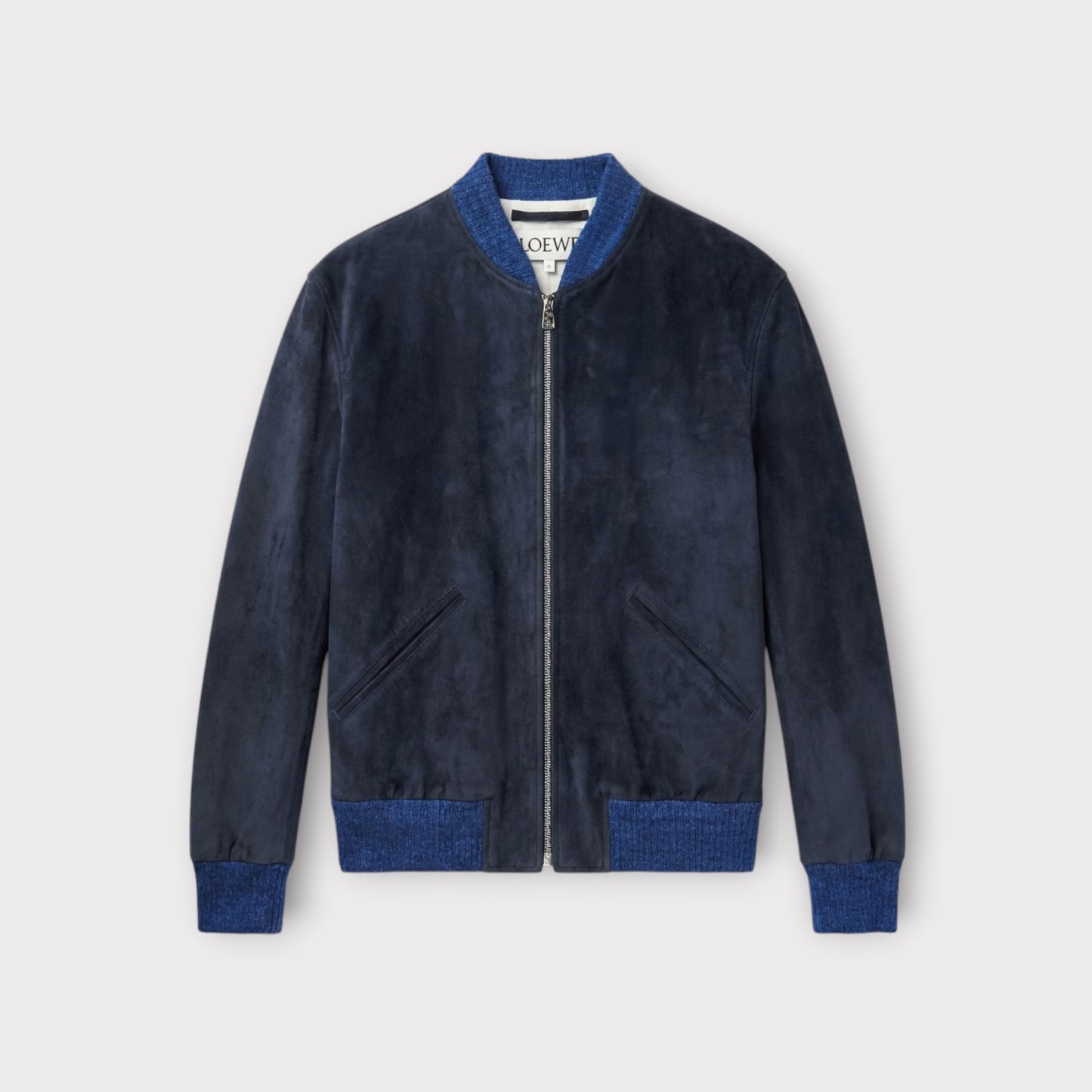 Loewe Suede Bomber Jacket