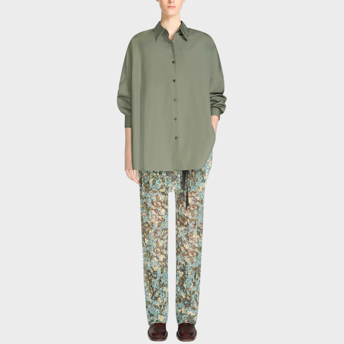 Dries Van Noten Casia Cotton Classic Shirt