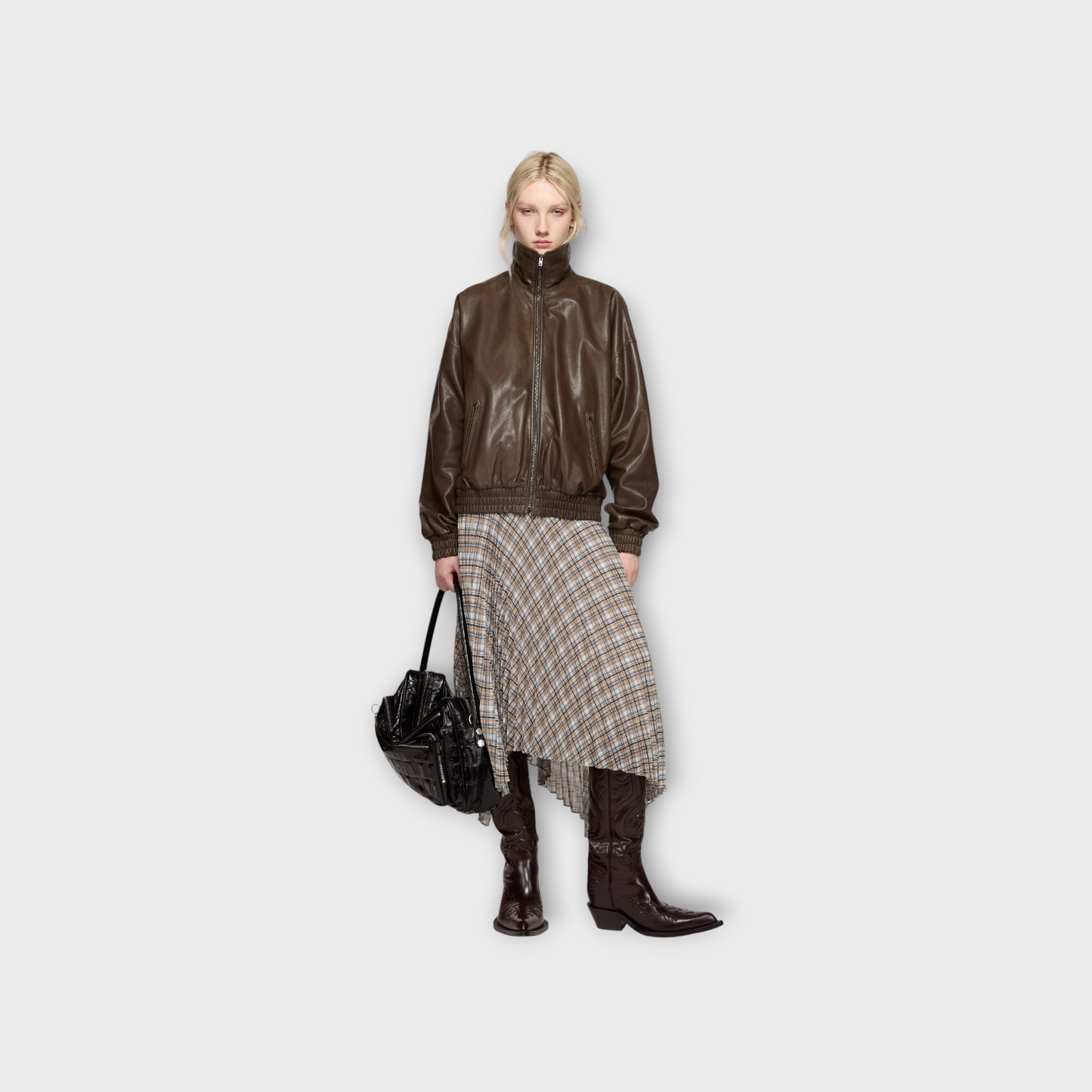 Acne Lamb Leather Jacket