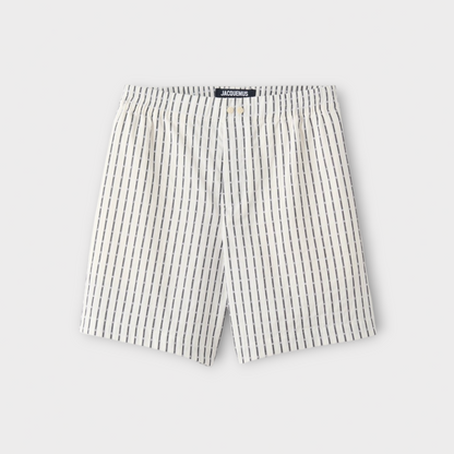 Jacquemus Calecon Striped Shorts