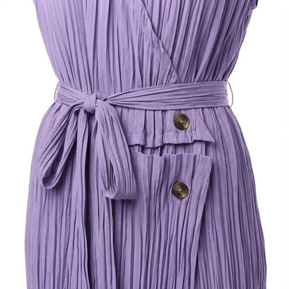 Loewe Pleated Wrap Dress
