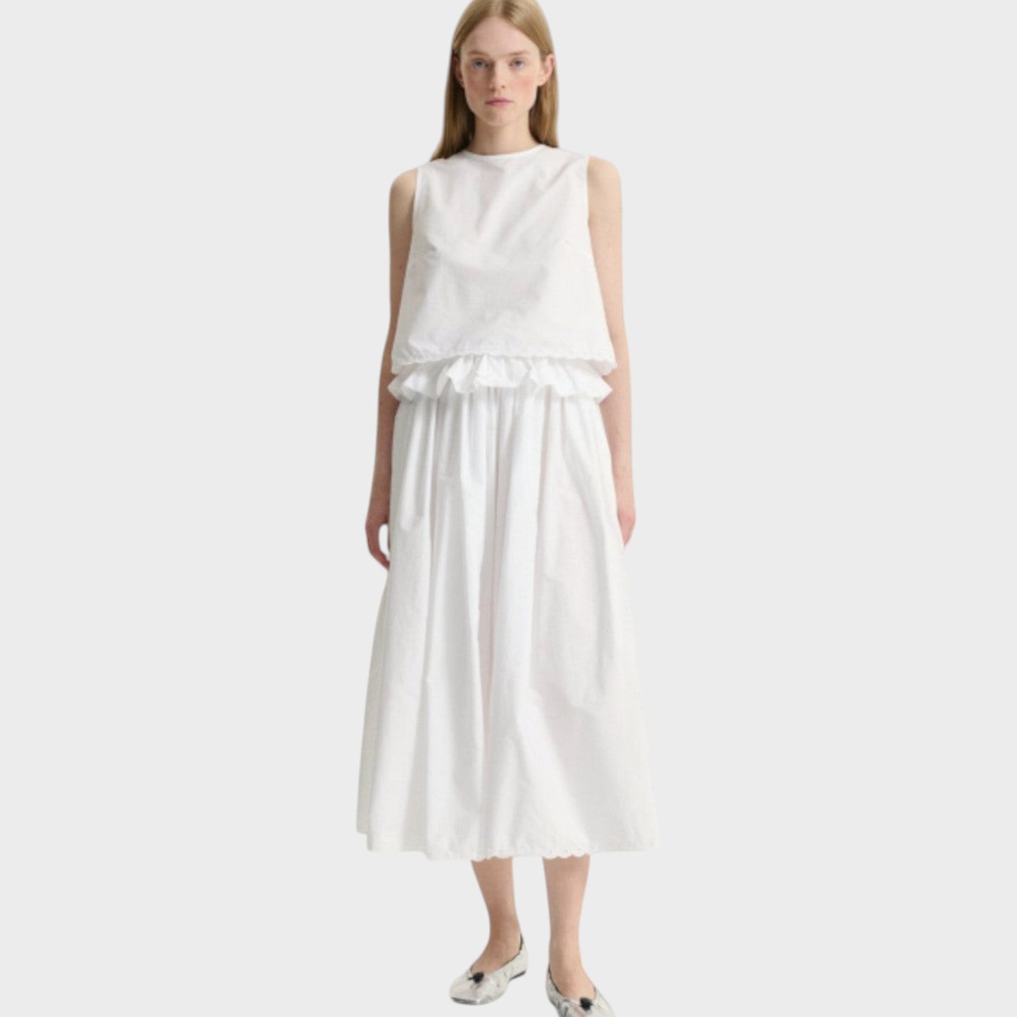 Cecilie Bahnsen Dria Broderie Anglaise Shirt
