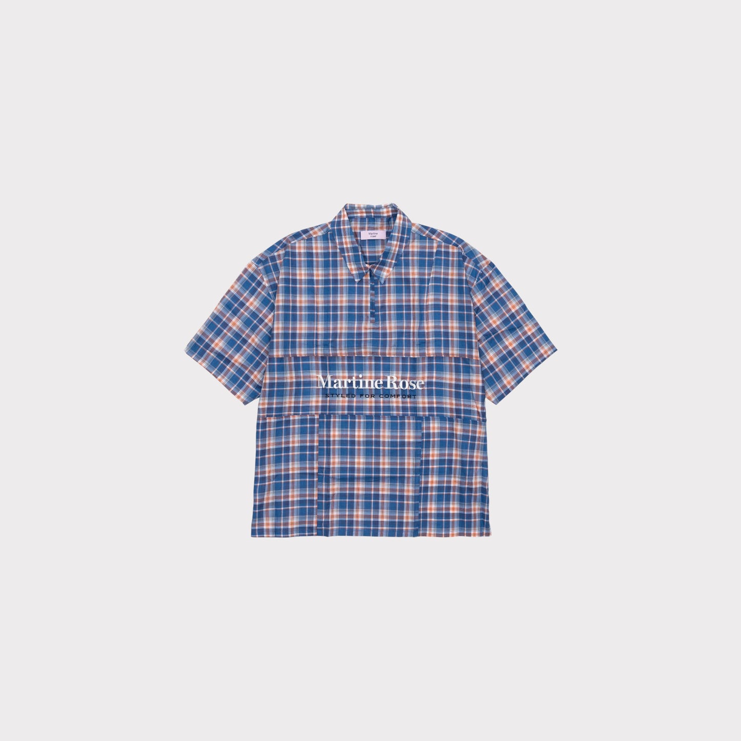 Martine Rose Half Zip Shirt