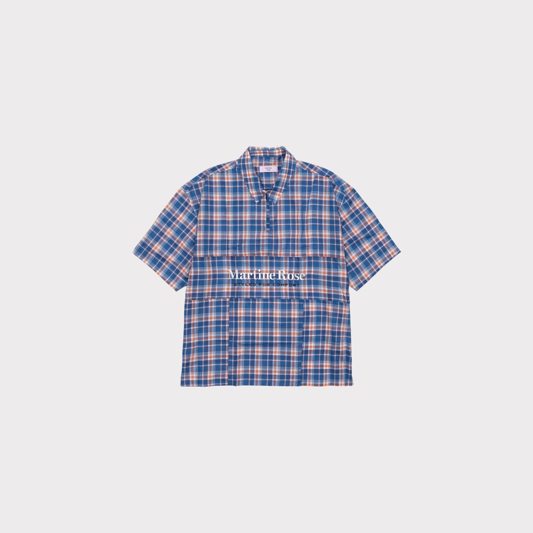 Martine Rose Half Zip Shirt