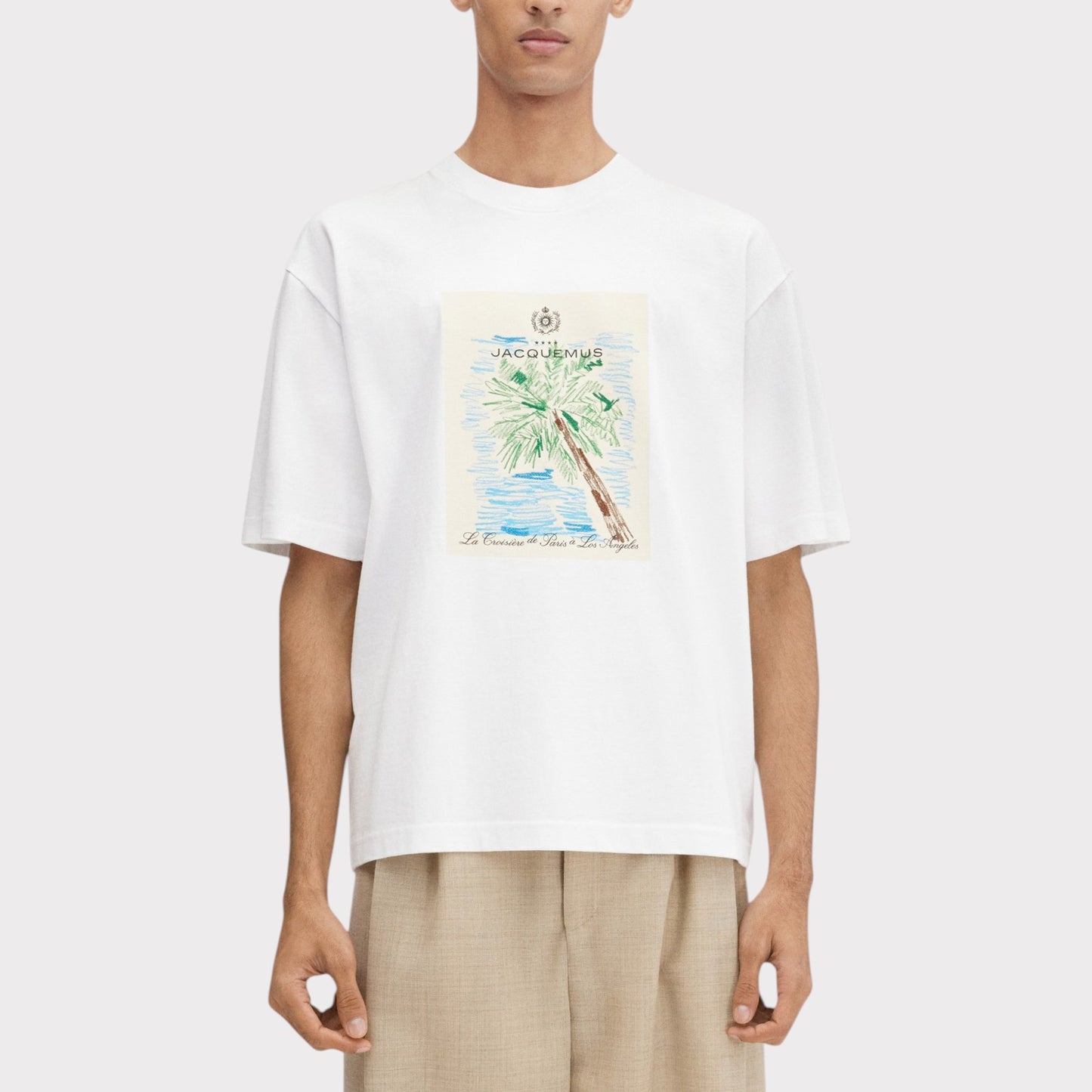 Jacquemus Le T-Shirt Marino Top