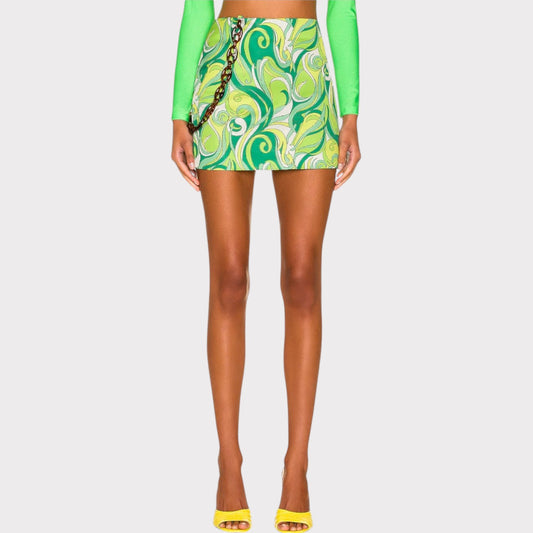 Coperni Printed Mini Skirt