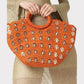 Paco Rabanne Raphia Tote Bag