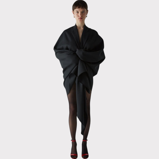 Coperni Asymmetric Wrapped Jacket