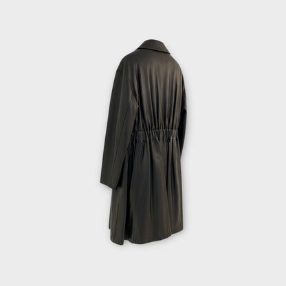 Loewe Leather Slim Fit Coat